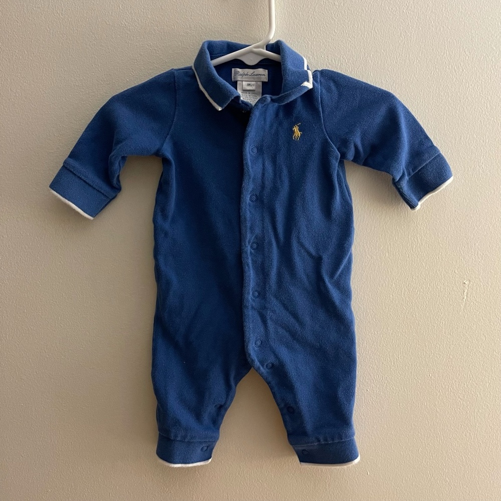 Ralph Lauren Collared Onesie